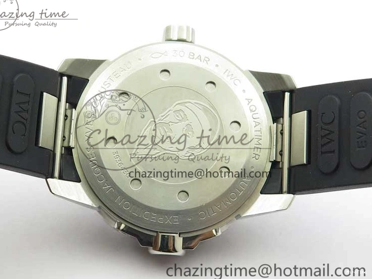 MIROTIME 0713 RelaxedFit Aquatimer Automatic IW329004 V6F 1:1 Best Edition Blue Dial on Rubber Strap MIYOTA 7095